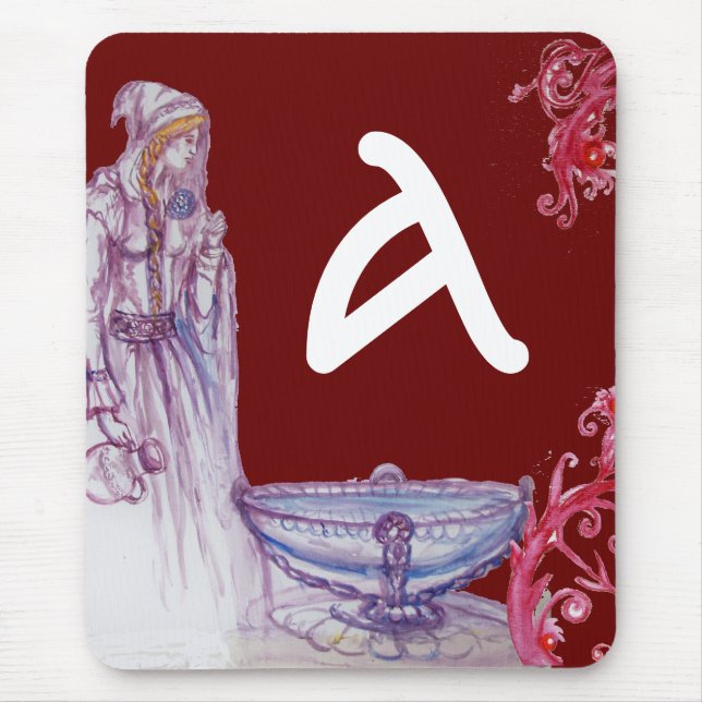 TAPIS DE SOURIS MONOGRAMME DE VIVIEN (Devant)