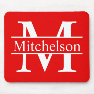 Tapis De Souris Monogramme LR de la Croix-Rouge