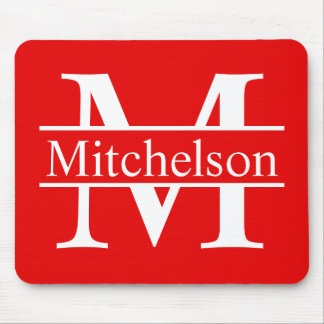 Tapis De Souris Monogramme LR de la Croix-Rouge