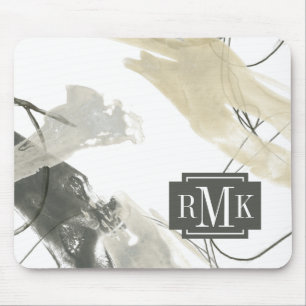 Tapis De Souris Monogramme   Momentum monochrome