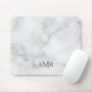 Tapis De Souris Monogramme personnalisé classique