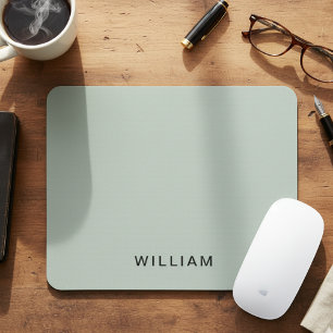 Tapis De Souris Monogramme personnalisé des cendres et des noms   