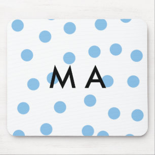 Tapis De Souris Monogramme simple ajoutez votre lettre de nom homm