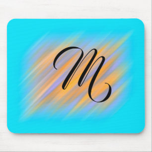 Tapis De Souris Monogrammed Cool Stripes