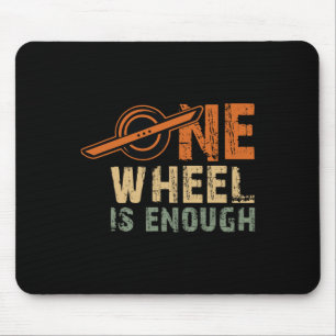 Tapis De Souris Monoroue One Wheel Skateboarding Planche à roulett
