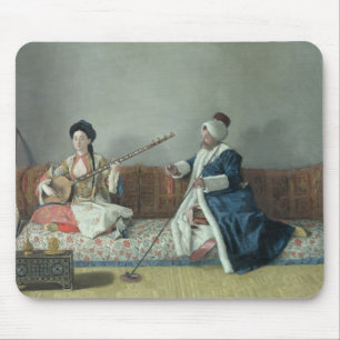 Tapis De Souris Monsieur Levett et Mademoiselle Helene