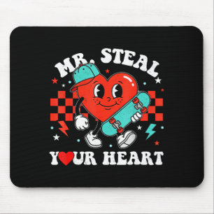 Tapis De Souris Monsieur vole cœur pour garçons tout-petits Saint-