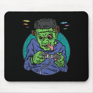 Tapis De Souris Monster Halloween Costume jeu vidéo Contro
