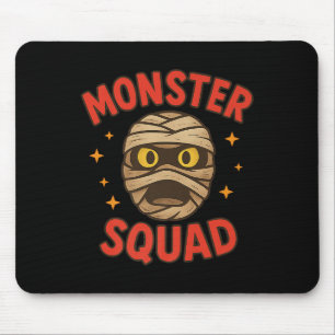 Tapis De Souris Monster Squad Mummy Face Simple Halloween Cos