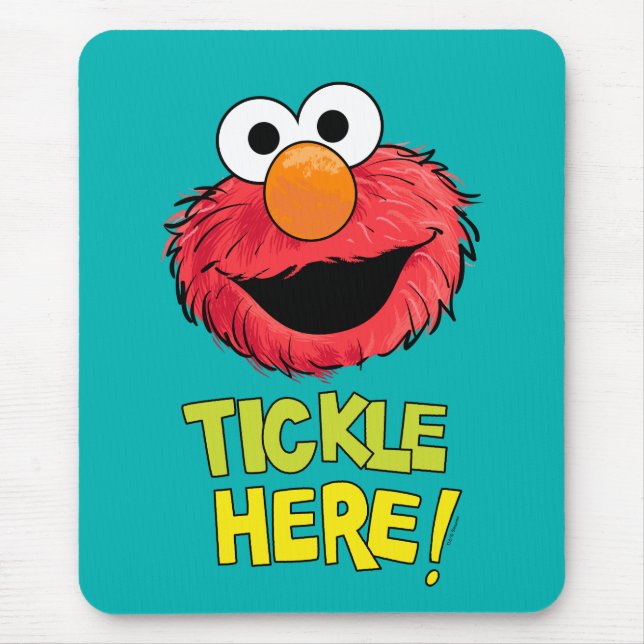 Tapis De Souris Monstre à la fin de cette histoire | Elmo (Devant)