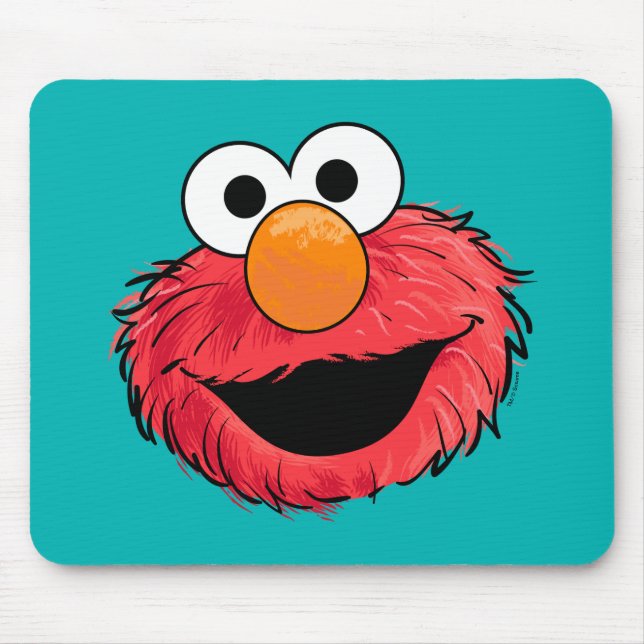 Tapis De Souris Monstre à la fin de cette histoire | Elmo (Devant)