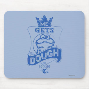Tapis De Souris Monstre de cookie je me fais de l'argent