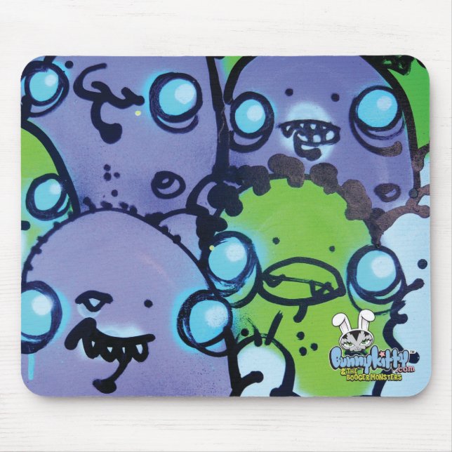Tapis de souris Monstre de morve (Devant)