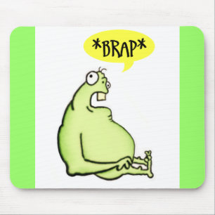 Tapis De Souris Monstre vert Mousepad