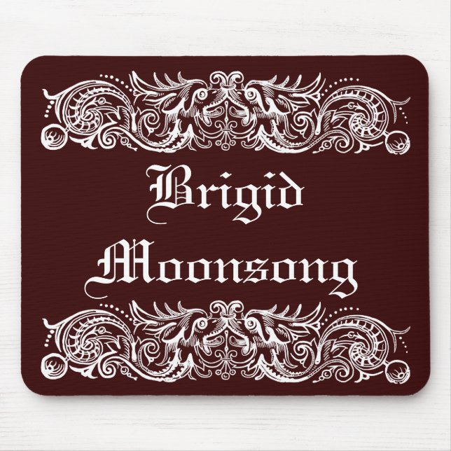 Tapis De Souris Monstres Liés Blanc Imprimer Mousepad (Devant)