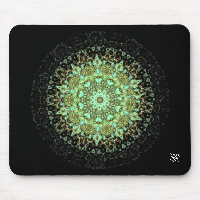 Tapis De Souris Monstres mandala (Devant)
