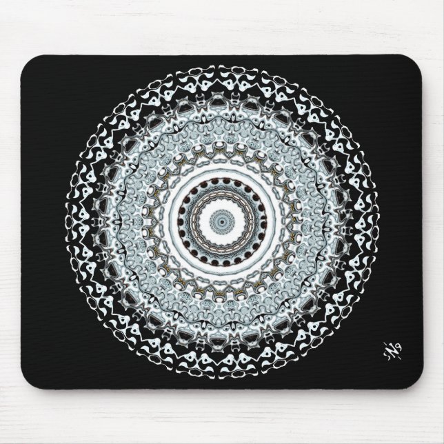 Tapis De Souris Monstres Mandala 2 (Devant)