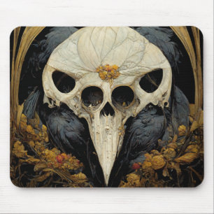Tapis De Souris Monstrous Raven Horror Goth Gothic