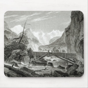 Tapis De Souris Mont Blanc des bains de St Didier