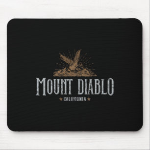 Tapis De Souris Mont Diablo Californie Montagnes Campagne Randonné