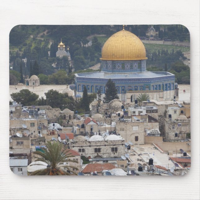 Tapis De Souris Mont du Temple et Dôme du Rocher (Devant)