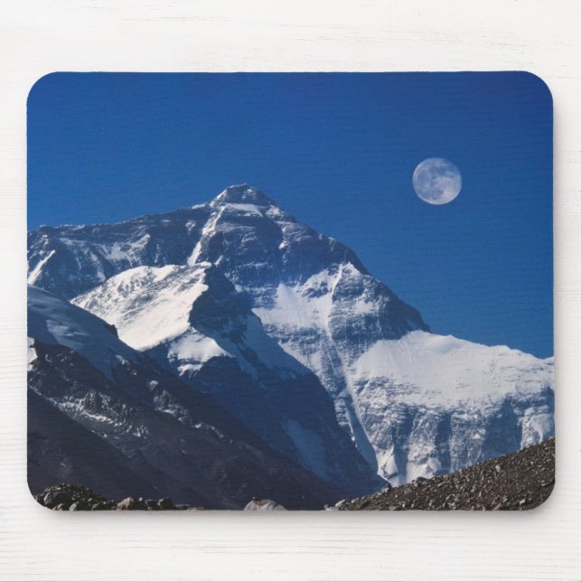 Tapis De Souris Mont Everest | Tibet, Chine (Devant)