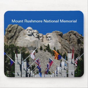 Tapis De Souris Mont Rushmore Sud Dakota Souvenir