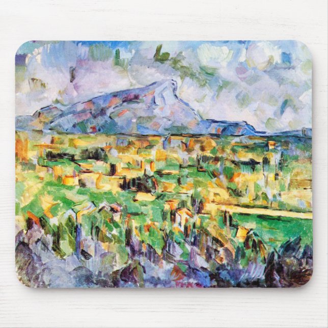 Tapis De Souris Mont Sainte-Victoire, Paul Cezanne (Devant)