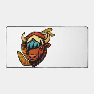 Tapis de souris Montagne Bison Vintage – Faune Rus