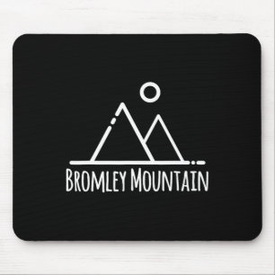Tapis De Souris Montagne de Bromley Skieur Ski Alpin Camping Rando