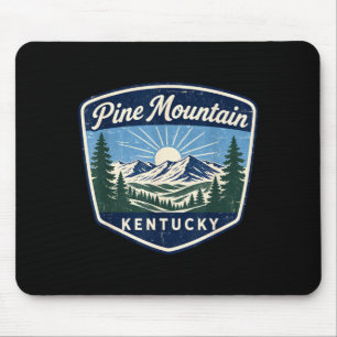 Tapis De Souris Montagne de pin kentucky extérieur nature randonné