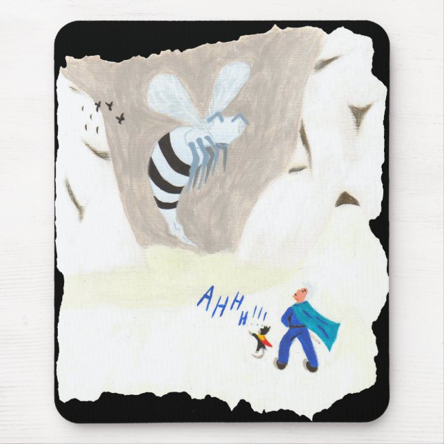 Tapis De Souris Montagne des déchets de glace (Devant)