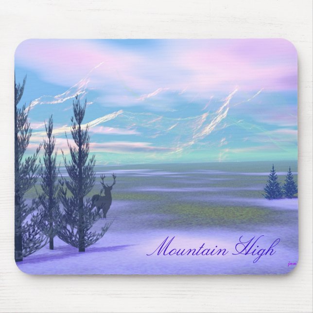 Tapis De Souris Montagne haute (Devant)