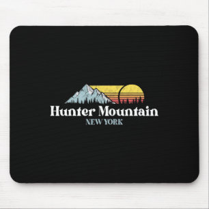 Tapis De Souris Montagne Hunter New York Neige Ski Snowboard Rando
