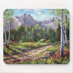 TAPIS DE SOURIS MONTAGNE ROCHEUSE BACKROAD