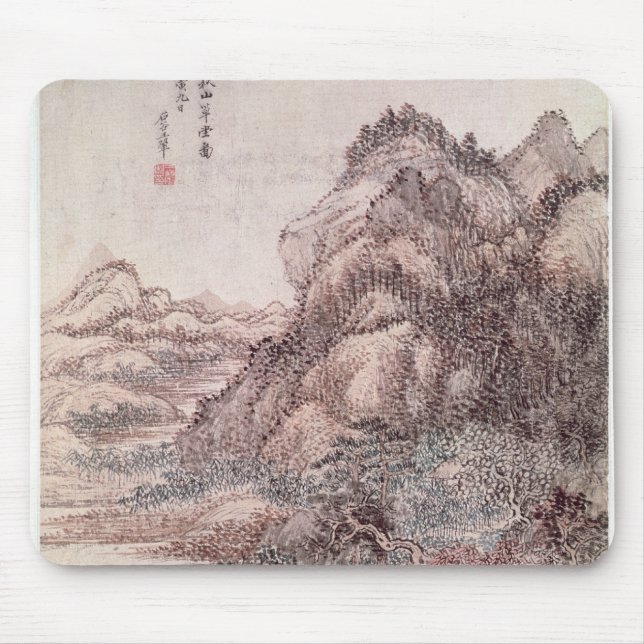 Tapis De Souris Montagnes d'automne (Devant)