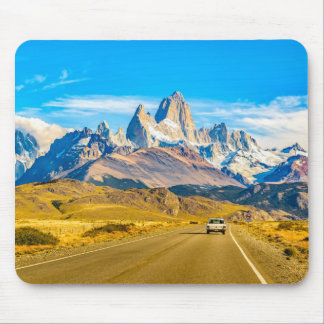 Tapis De Souris Montagnes de Milou les Andes, EL Chalten,
