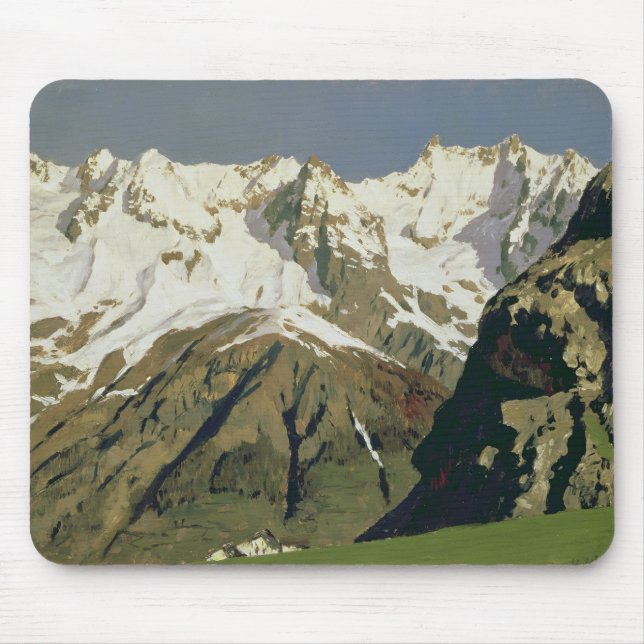 Tapis De Souris Montagnes de Mont Blanc, 1897 (Devant)