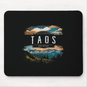 Tapis De Souris Montagnes de Taos Nouveau-Mexique Randonnée Extéri