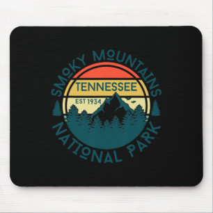 Tapis De Souris Montagnes fumées Tennessee Nature Randonnée Extéri