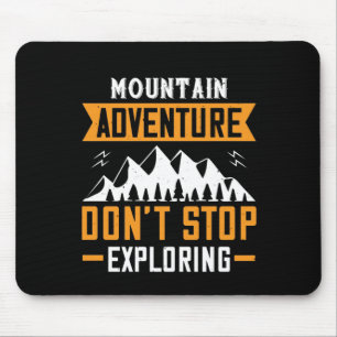 Tapis De Souris Montagnes - Mountain Adventure
