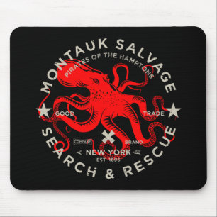Tapis De Souris Montauk Salvadorien Co. Pad de souris Octopus
