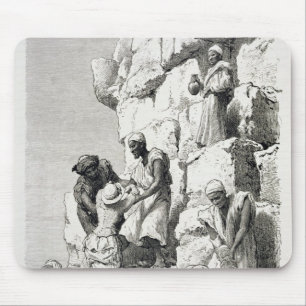 Tapis De Souris Montée de la grande pyramide, 19ème siècle