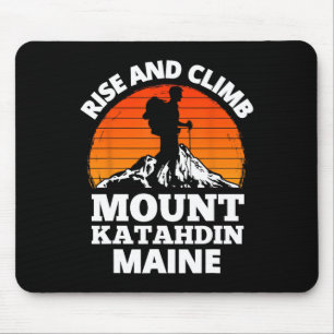 Tapis De Souris Monter et gravir le mont Katahdin dans le Maine