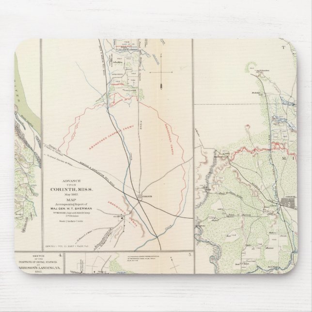 Tapis De Souris Monterey, TennCorinth, Miss (Devant)