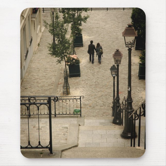Tapis De Souris Montmartre fait un pas Mousepad (Devant)