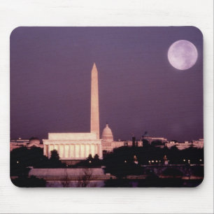 Tapis De Souris Monument de Washington, le capitol et Jefferson