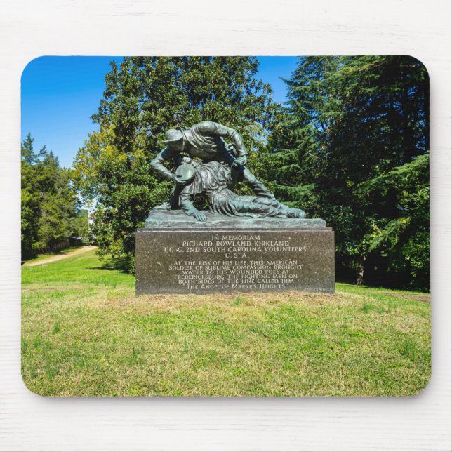 Tapis De Souris Monument Kirkland dans le champ de bataille de Fre (Devant)