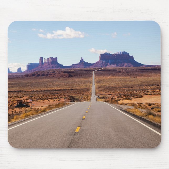 Tapis De Souris Monument Valley "Forest Gump Point" Arizona (Devant)