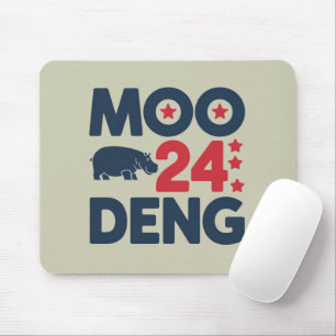 Tapis De Souris Moo Deng 2024 Moo Deng Moo Deng Bébé Hippopotame M